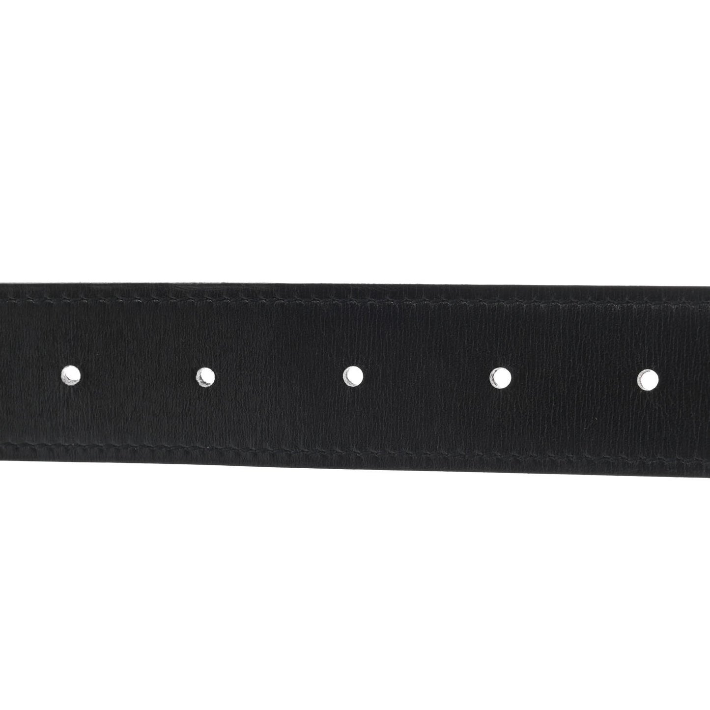 Box Togo 32mm Guilloche H Belt 90 Black Etoupe