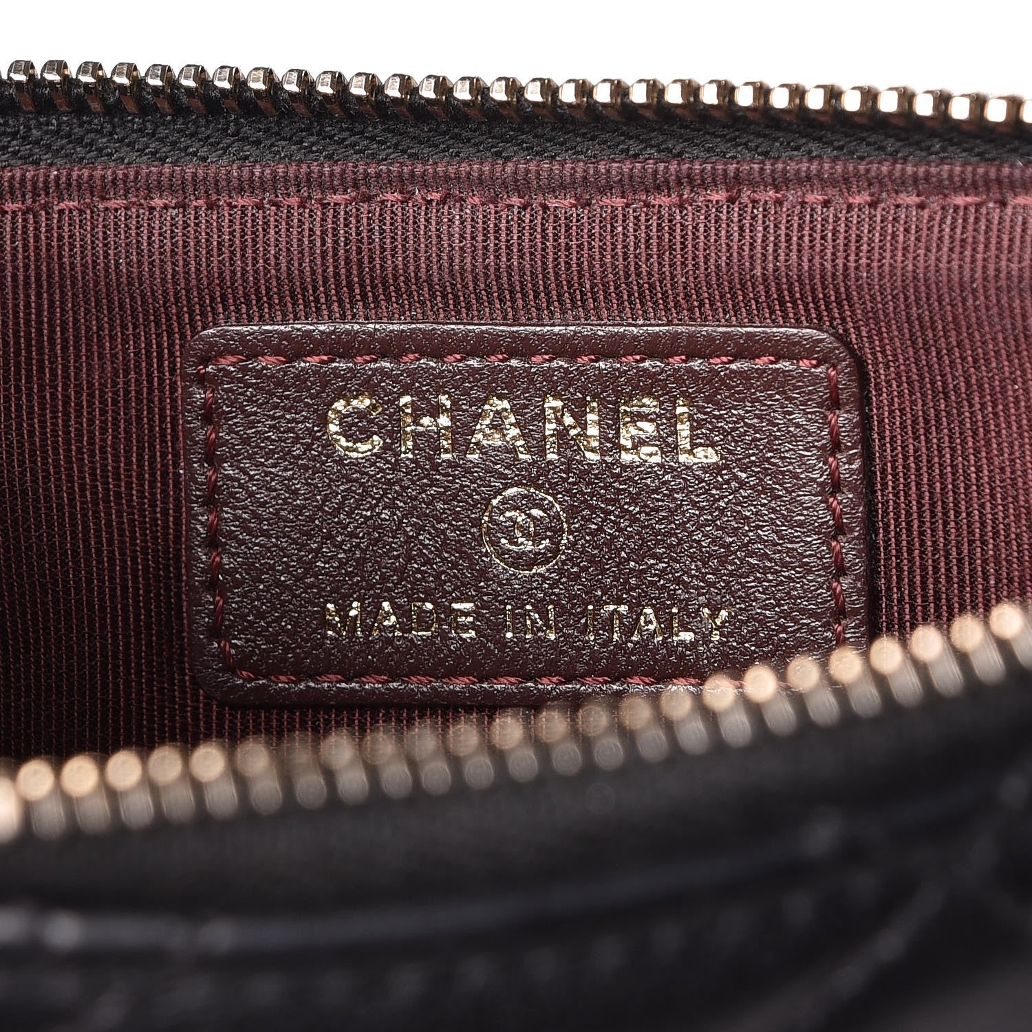 Chanel Lambskin Quilted Classic Flat Wallet Pouch Black 6 of 11