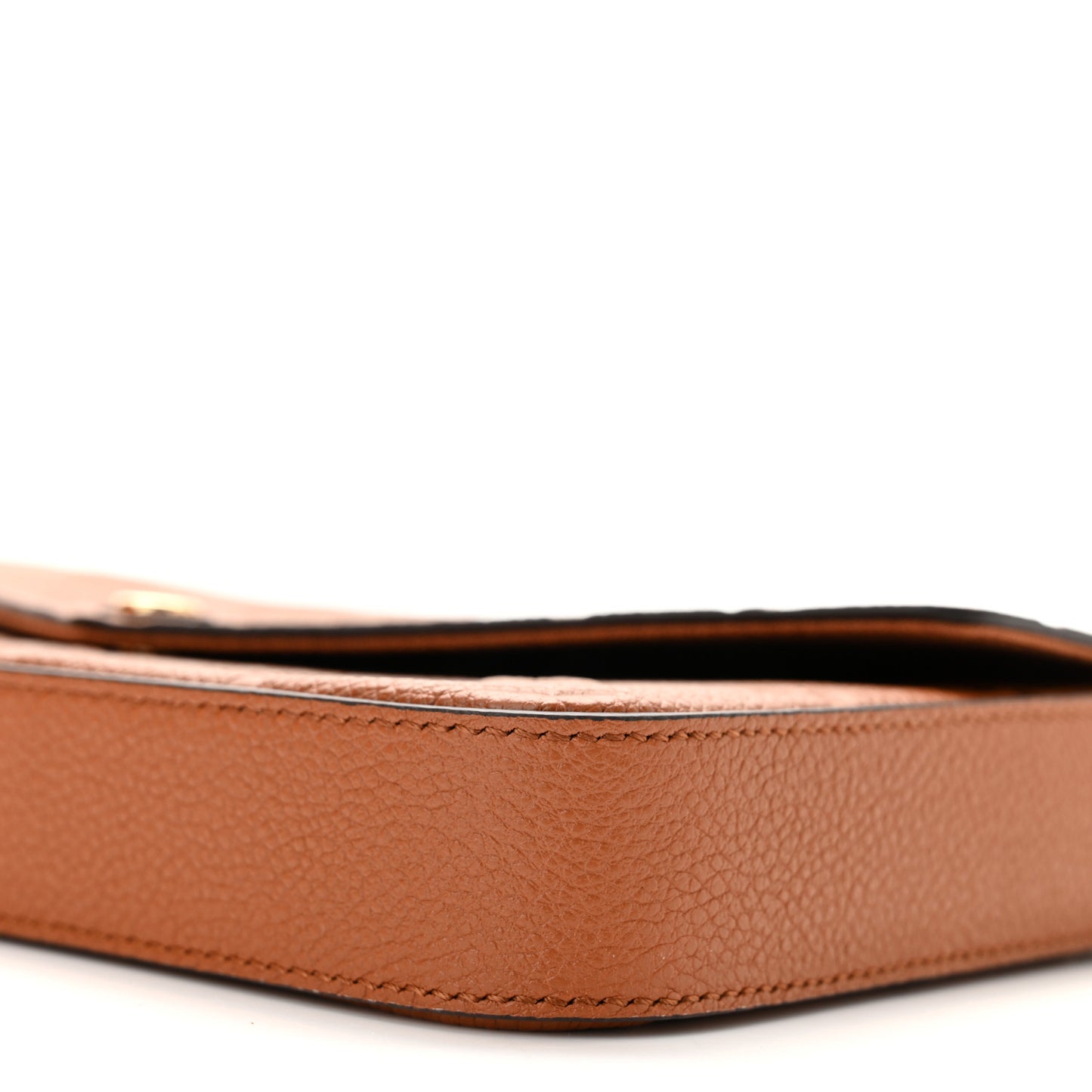 Empreinte Pochette Felicie Chain Wallet Cognac