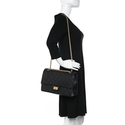 Chanel Aged Calfskin Quilted 2.55 Reissue 227 Flap Black 2 of 12