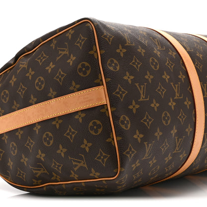 Louis Vuitton Monogram Keepall Bandouliere 50 8 of 9