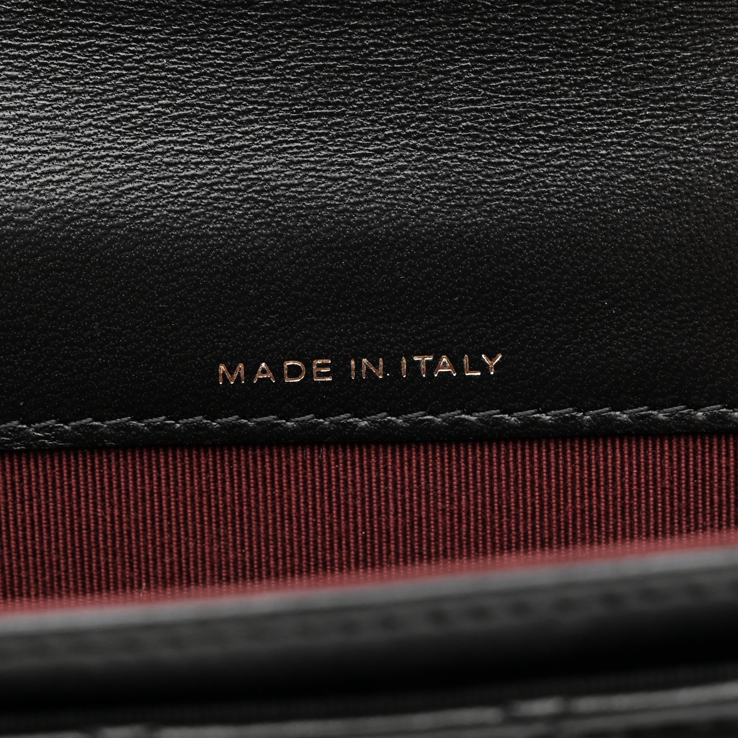 Lambskin Quilted Flap Card Holder Wallet Black