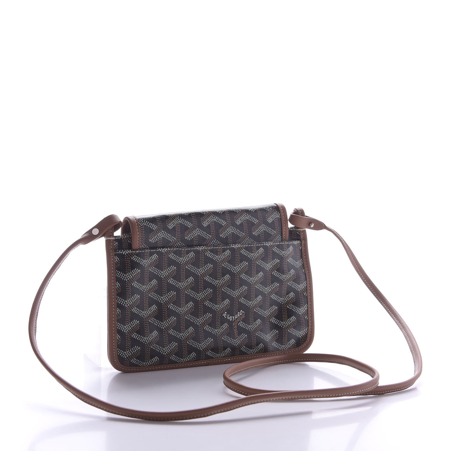 Goyard Goyardine Plumet Wallet Clutch Black Gold 3 of 10