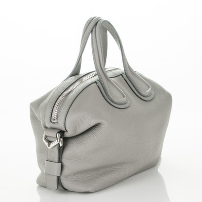 Givenchy Pebbled Calfskin Small Nightingale Pearl Grey 4 of 8