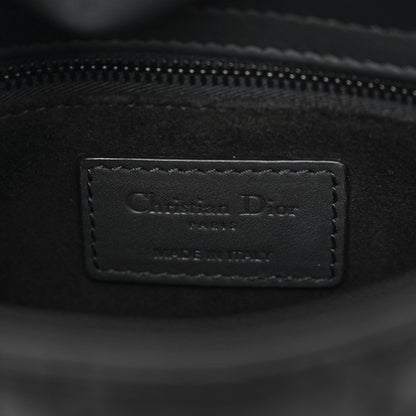 Christian Dior Ultra Matte Calfskin Cannage Mini Lady Dior Black 6 of 10