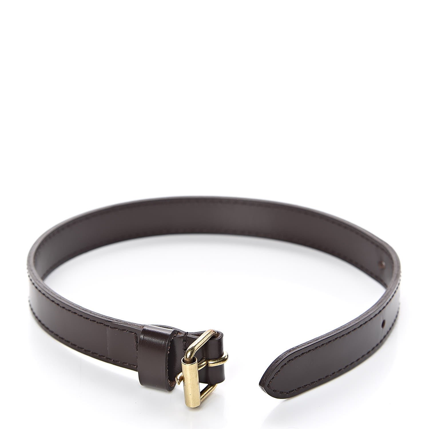 Louis Vuitton Calfskin Bandouliere Strap Extender Brown 3 of 5