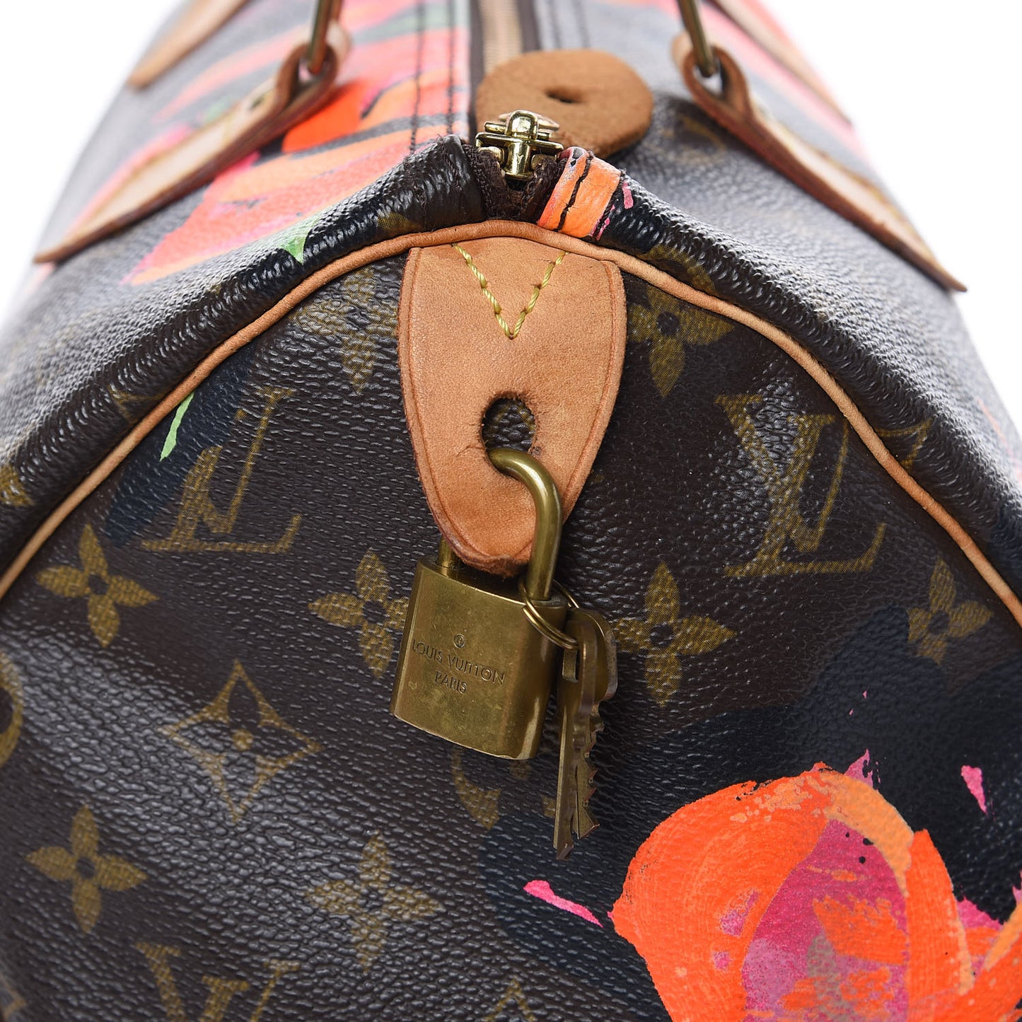 Monogram Roses Speedy 30