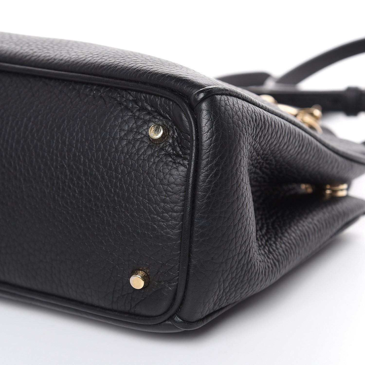 Christian Dior Bullcalf Small Diorissimo Tote Black Rose Indien 9 of 9