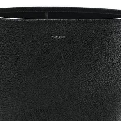The Row Grained Calfskin Medium N/S Park Tote Black 7 of 9