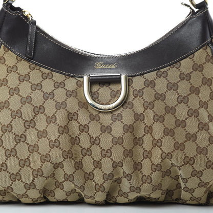 Gucci Monogram Large D Gold Hobo 8 of 16