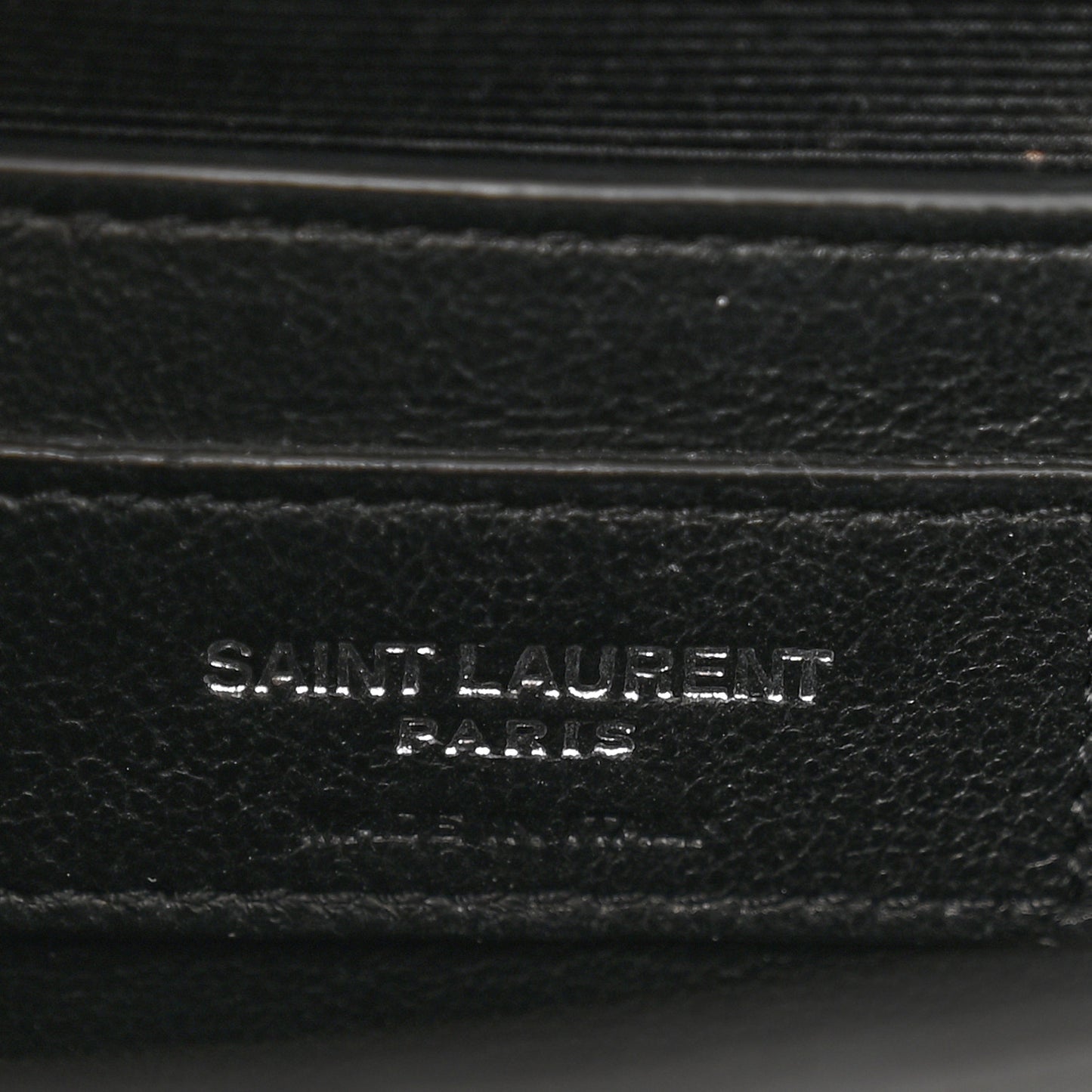 Grain De Poudre Textured Mixed Matelasse Triquilt Small Monogram Satchel Black