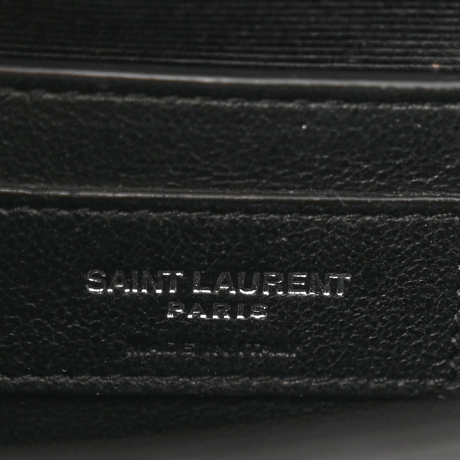 Saint Laurent Grain De Poudre Textured Mixed Matelasse Triquilt Small Monogram Satchel Black 6 of 12