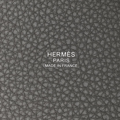 Hermes Taurillon Clemence Picotin Lock 18 PM Gris Meyer 7 of 11