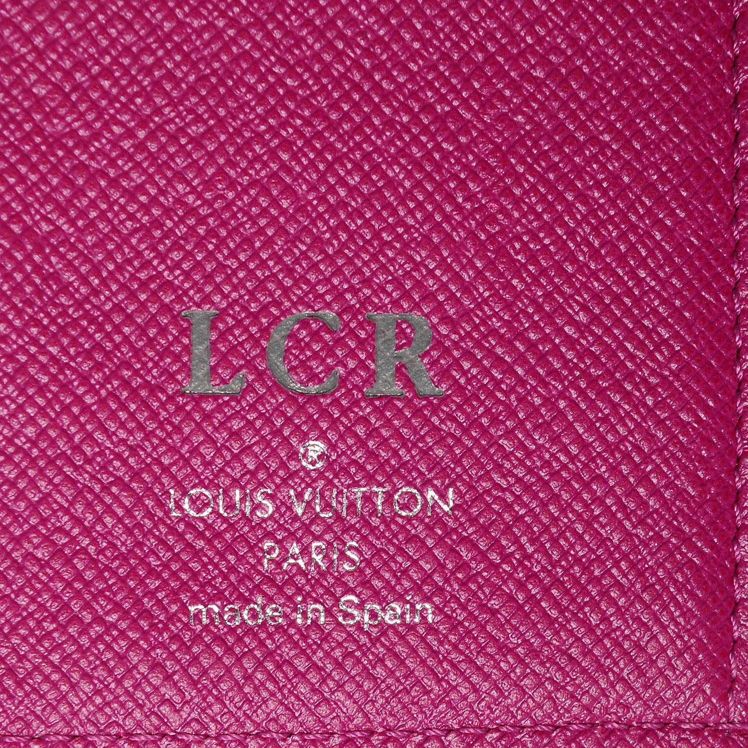 Louis Vuitton Epi Small Ring Agenda Cassis 6 of 7
