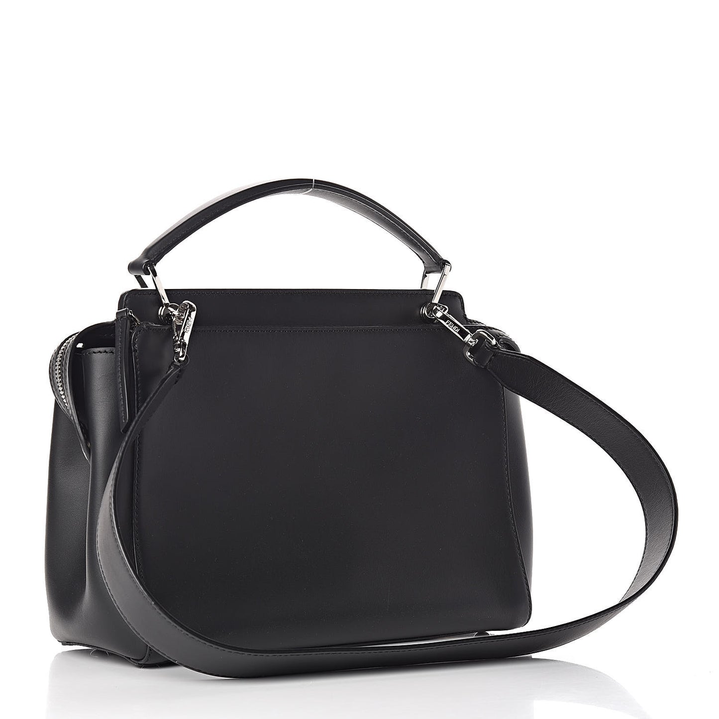 Vitello Baltico Dolce DotCom Satchel Black Blue Royal
