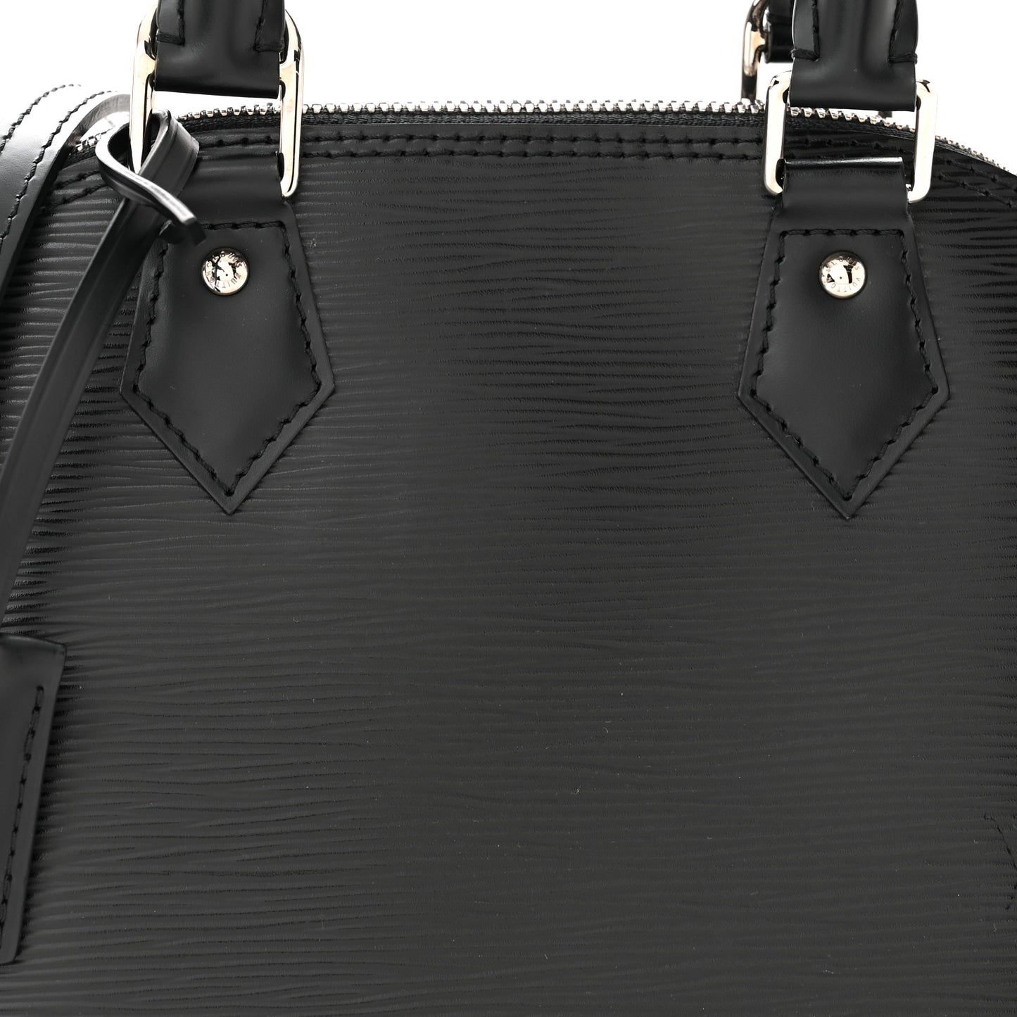 LOUIS VUITTON Epi Alma BB Black