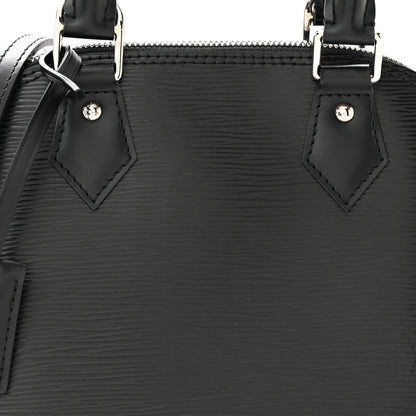 Louis Vuitton LOUIS VUITTON Epi Alma BB Black 8 of 11