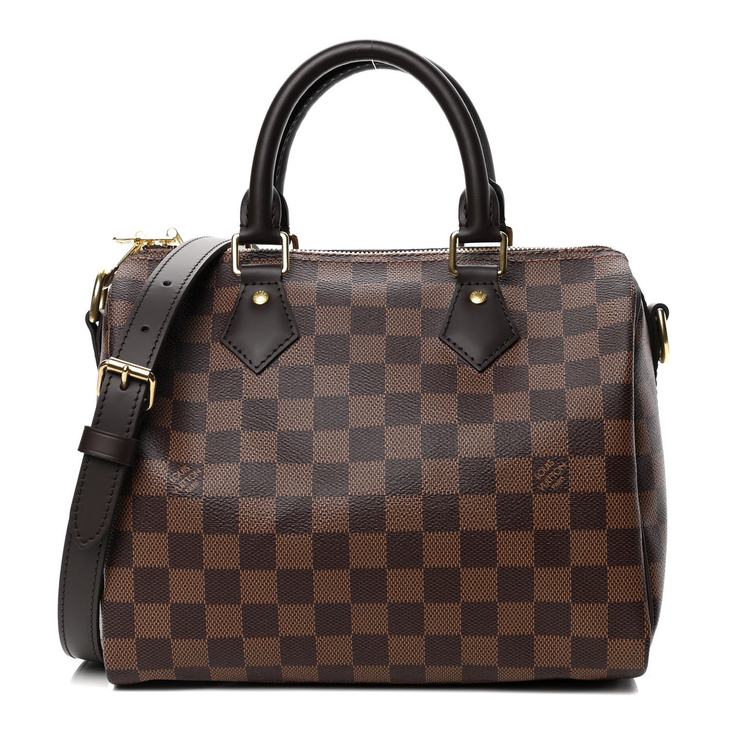 Damier Ebene Speedy Bandouliere 25
