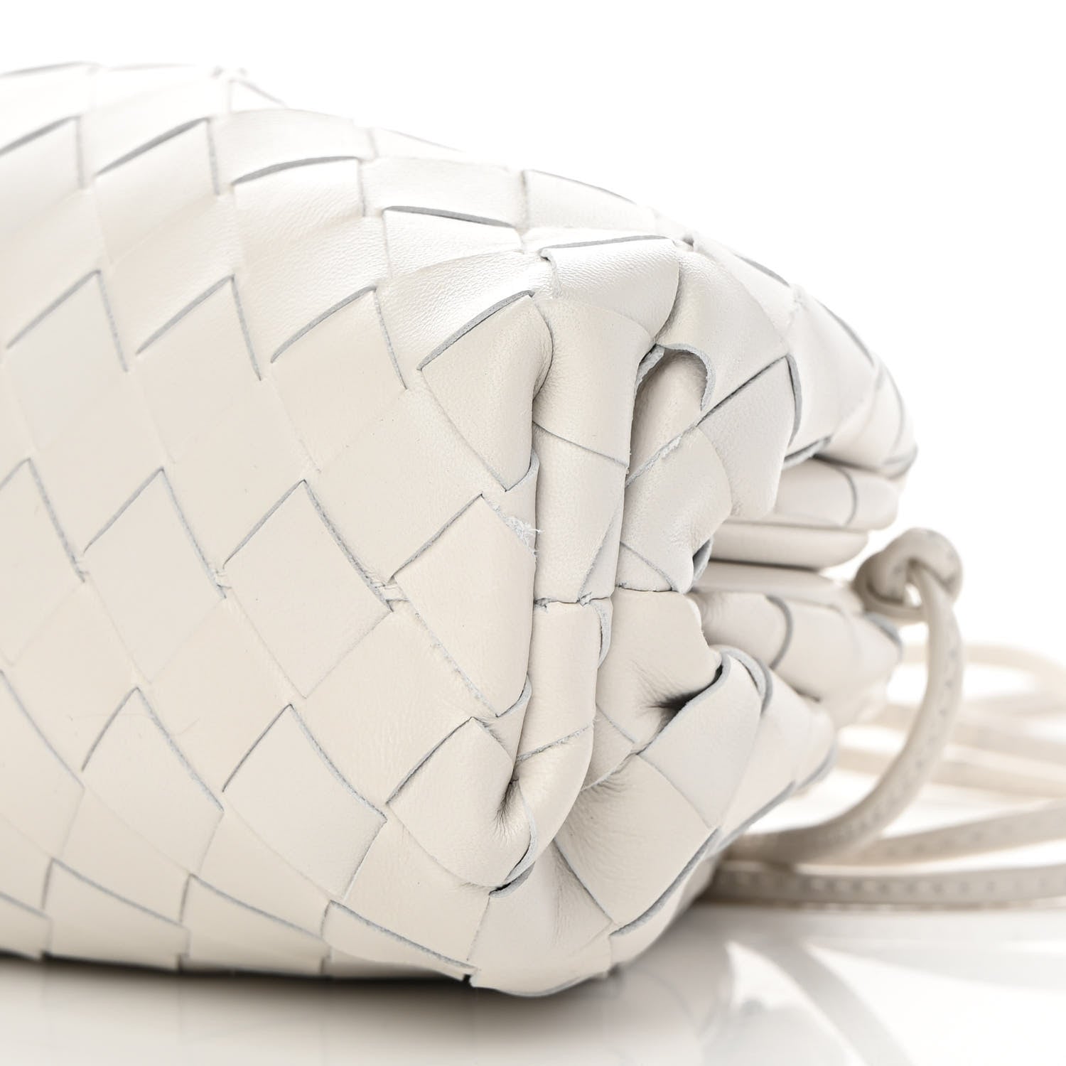 Bottega Veneta Nappa Intrecciato The Mini Pouch Chalk 10 of 10