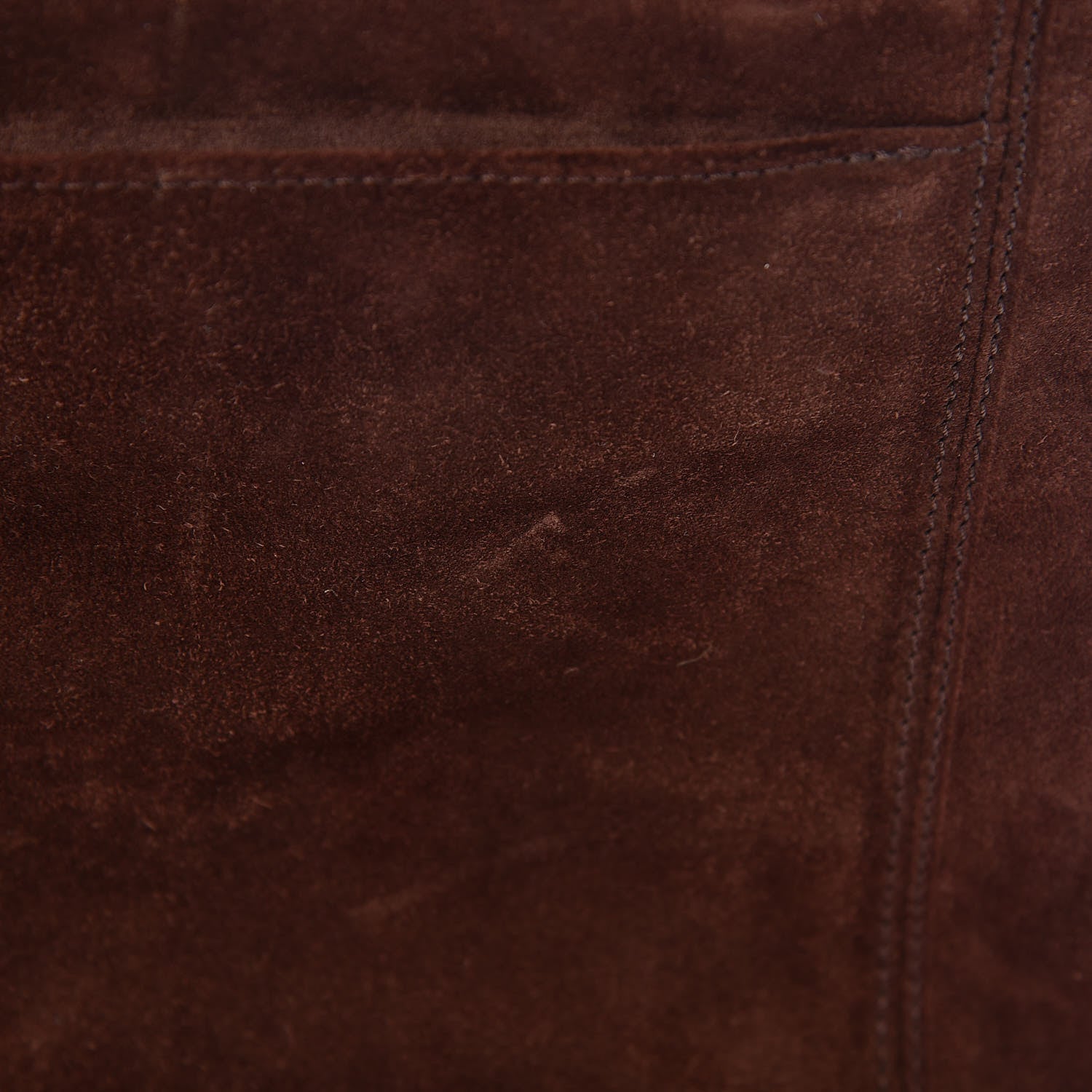 Chanel Suede Shoulder Bag Brown 8 of 16