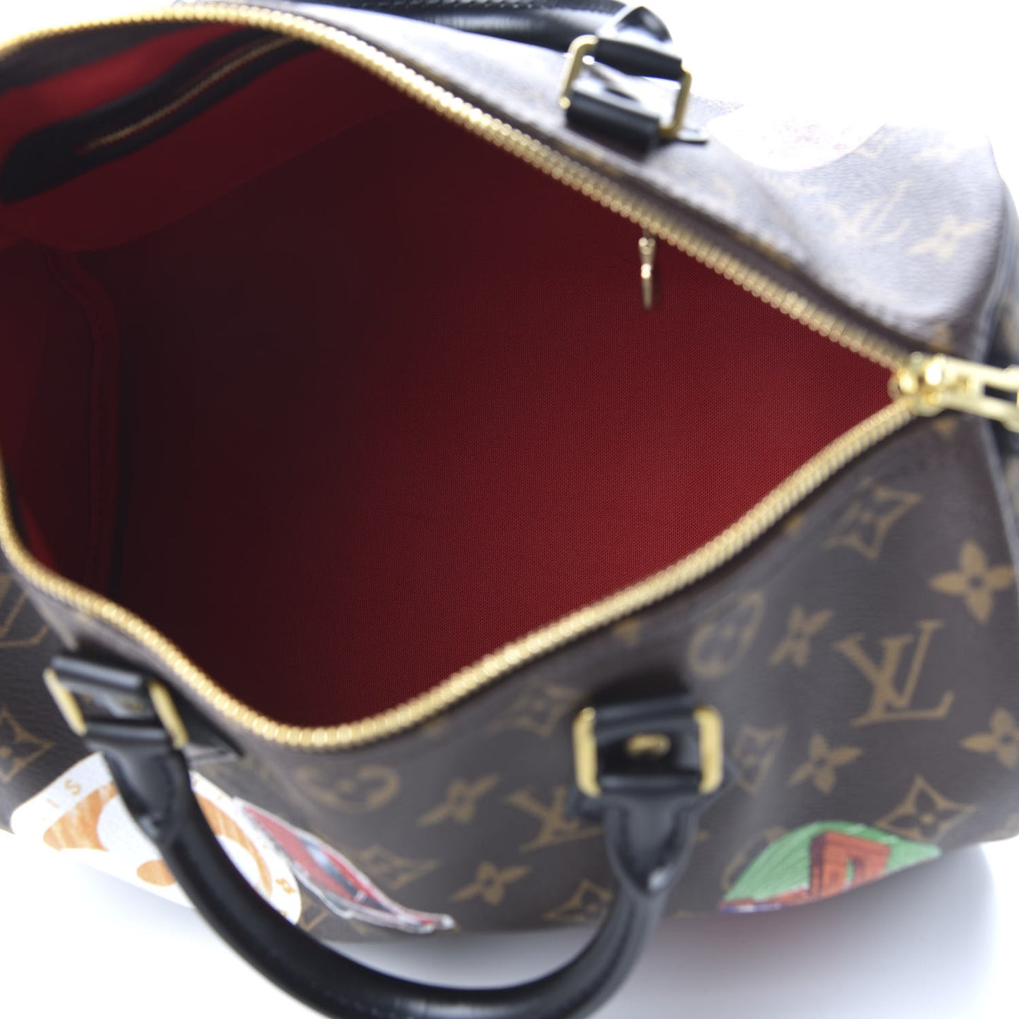 Monogram My World Tour Speedy Bandouliere 30 Black