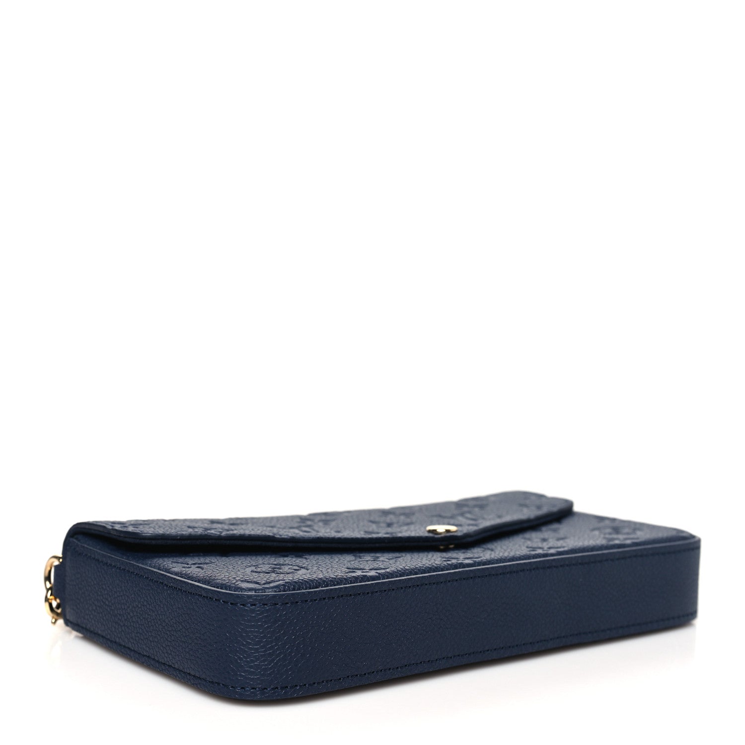 Louis Vuitton Empreinte Pochette Felicie Chain Wallet Navy 5 of 10
