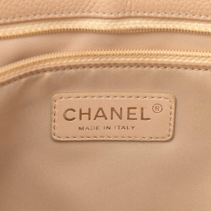 Chanel Caviar Quilted Grand Shopping Tote GST Beige 6 of 16