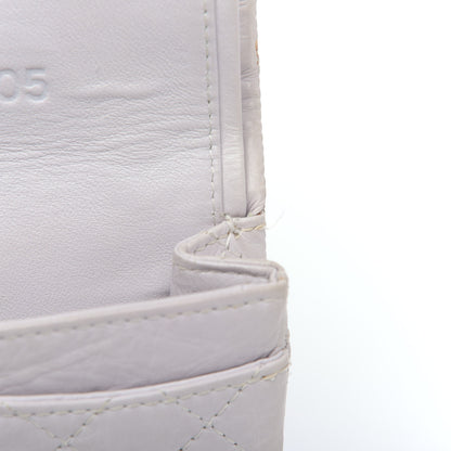 Chanel Aged Calfskin 50th Anniversary 2.55 Reissue 224 Flap White 13 of 17