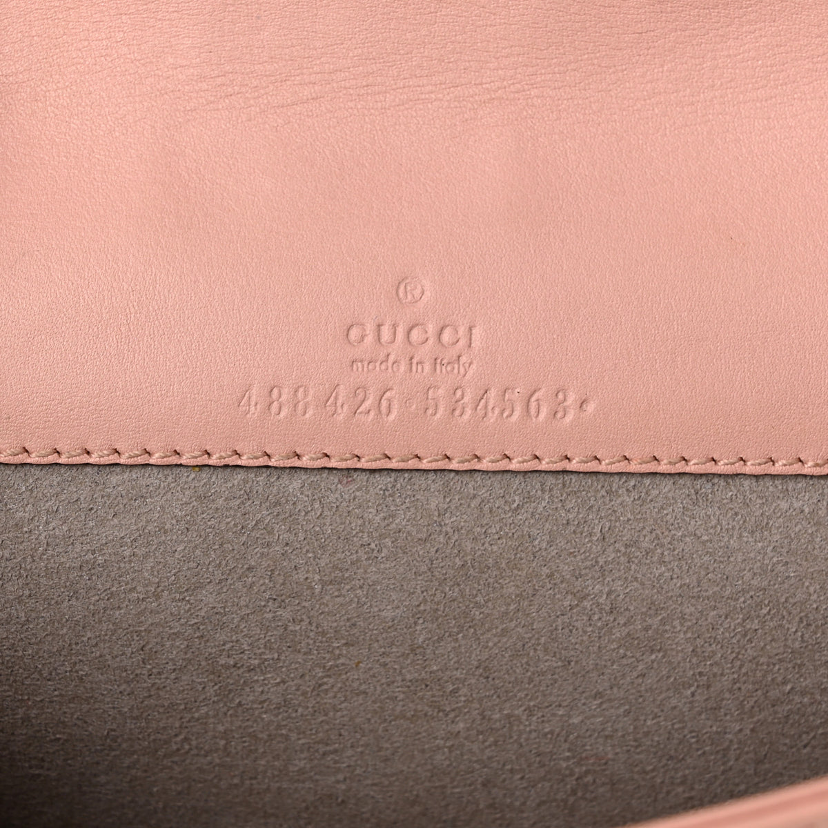 Gucci Calfskin Matelasse GG Marmont Mini Bag Perfect Pink 6 of 10