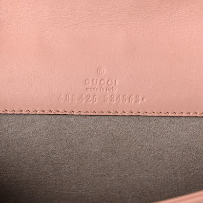 Gucci Calfskin Matelasse GG Marmont Mini Bag Perfect Pink 6 of 10