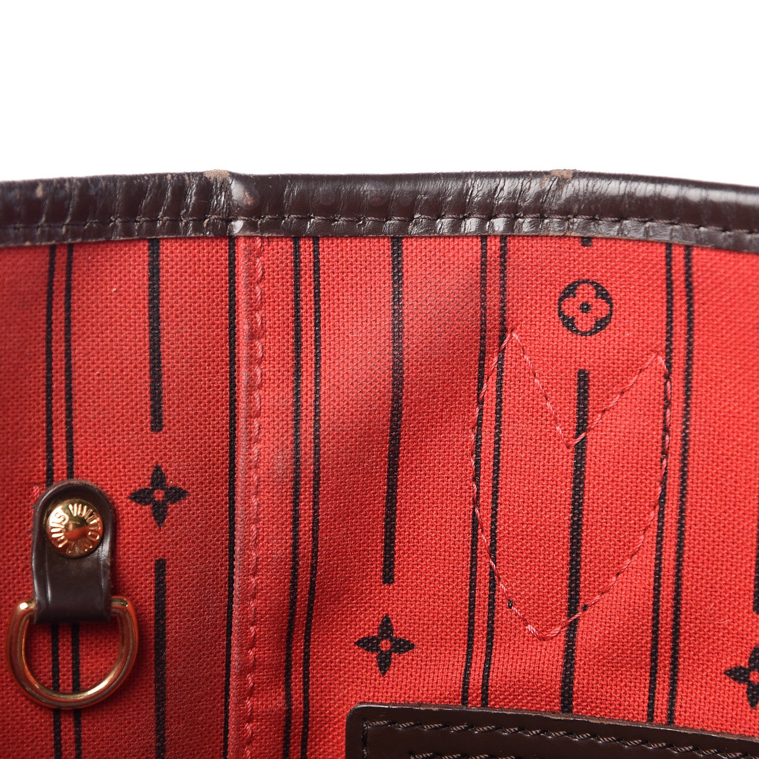 Louis Vuitton Damier Ebene Neverfull MM 22 of 27