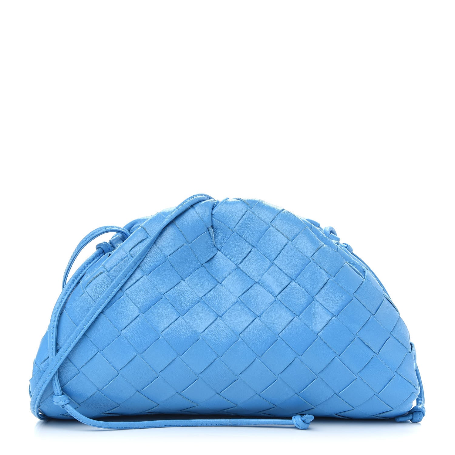 Bottega Veneta Nappa Intrecciato The Mini Pouch Swimming Pool 1 of 9