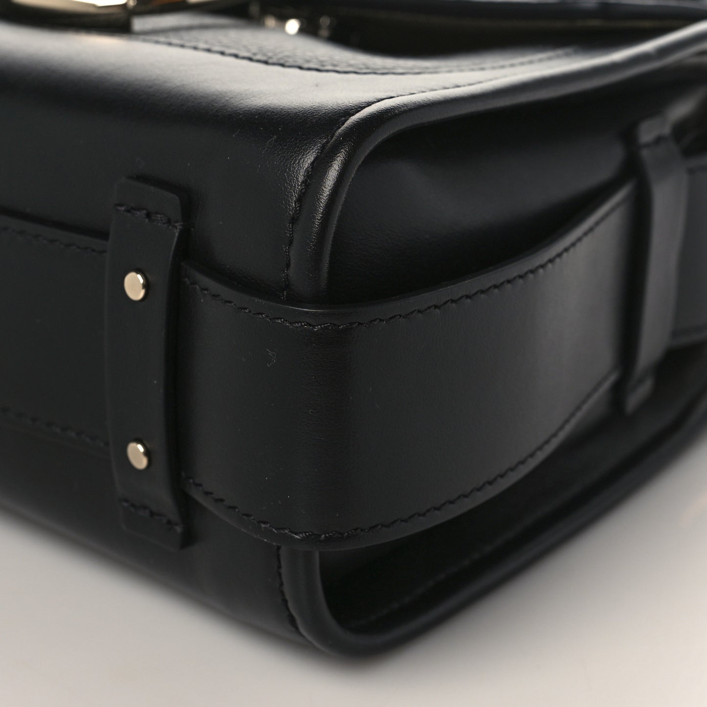 Calfskin Mini Tess Day Bag Black