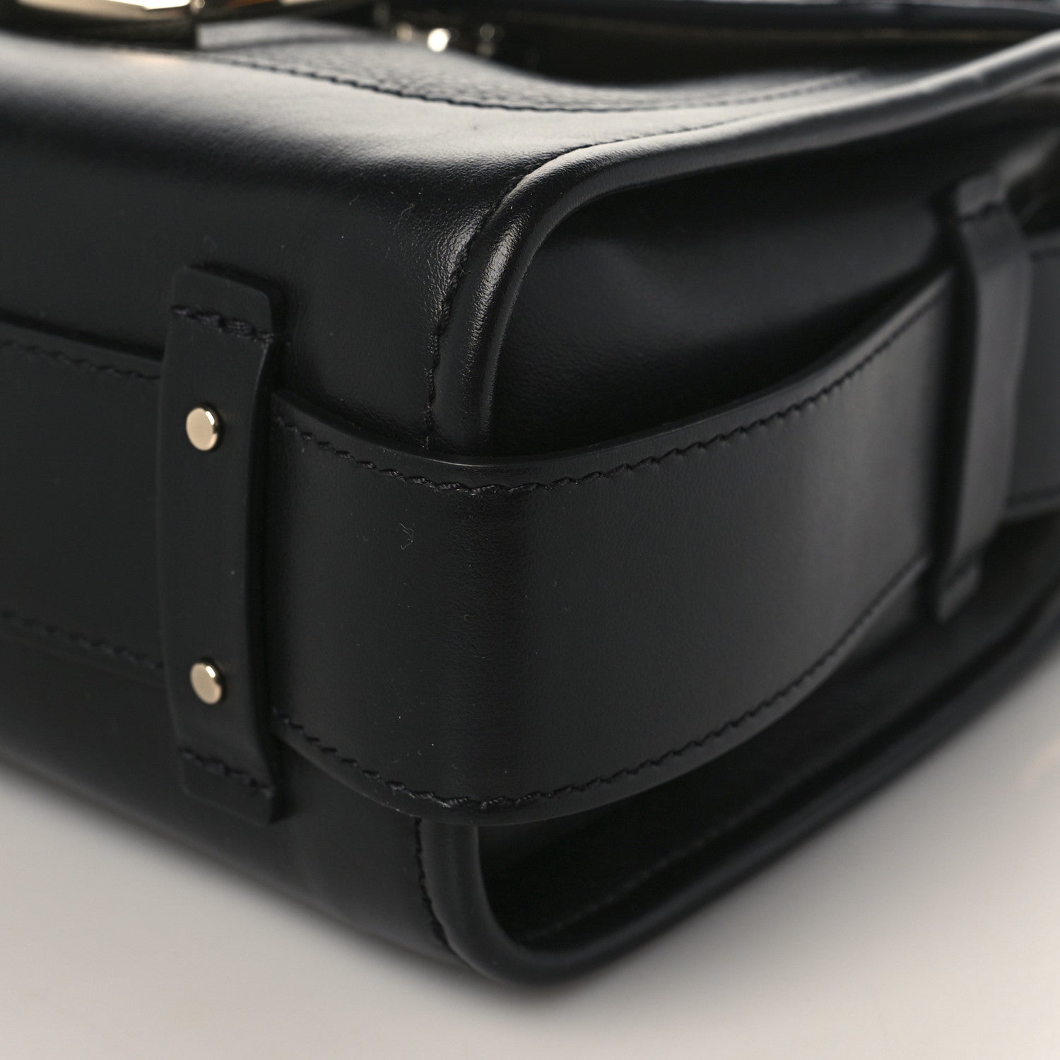 Chloe Calfskin Mini Tess Day Bag Black 7 of 7