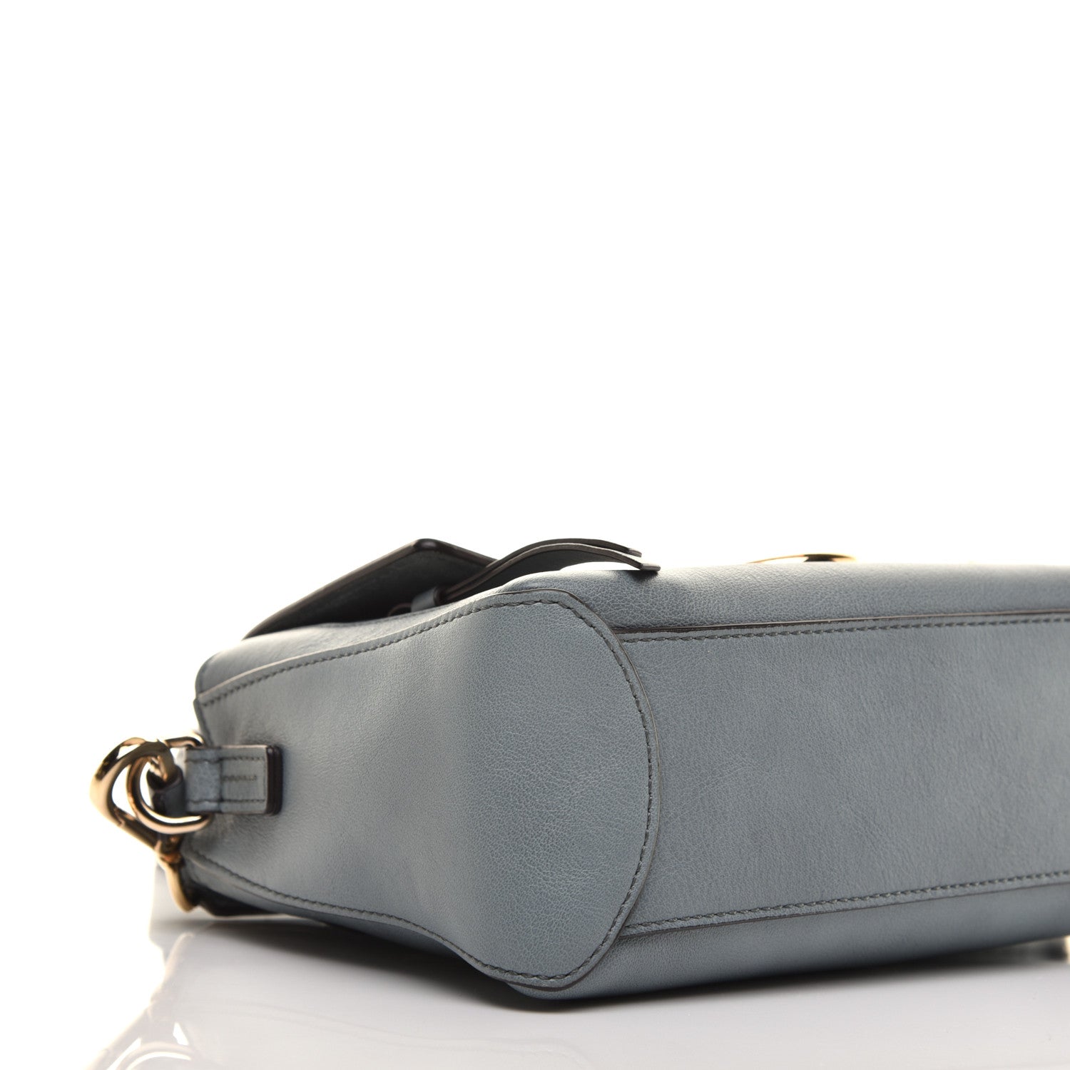 Chloe Calfskin Mini Faye Day Shoulder Bag Cloudy Blue 7 of 8