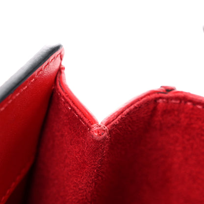 Christian Louboutin Calfskin Beaded Nano Paloma Flesh 10 of 13
