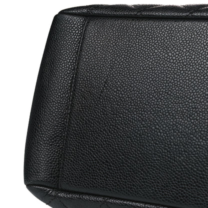 Chanel Caviar Quilted Grand Shopping Tote GST Black 12 of 13