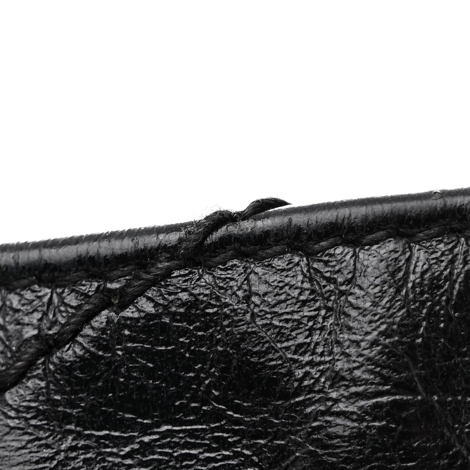 Saint Laurent Crinkled Calfskin Matelasse Monogram Large Niki Shopper Tote Black 13 of 17