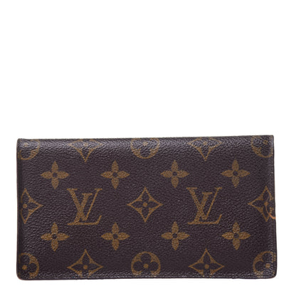 Louis Vuitton Monogram Simple Checkbook Holder Wallet Cover 1 of 11