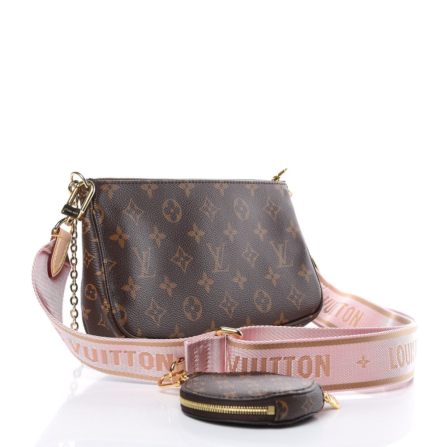 Monogram Multi Pochette Accessories Rose Clair