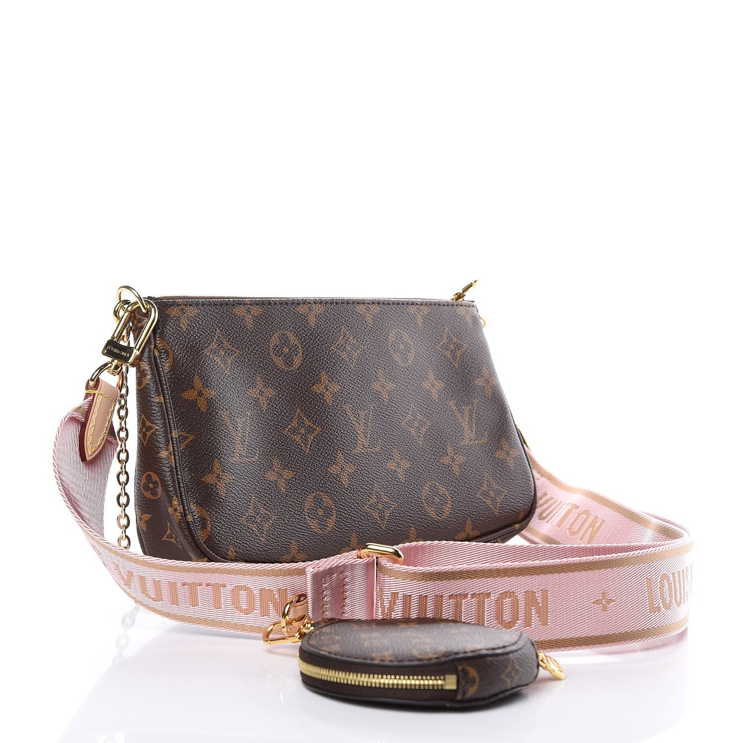 Louis Vuitton Monogram Multi Pochette Accessories Rose Clair 3 of 12