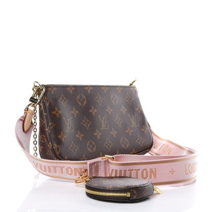 Louis Vuitton Monogram Multi Pochette Accessories Rose Clair 3 of 12