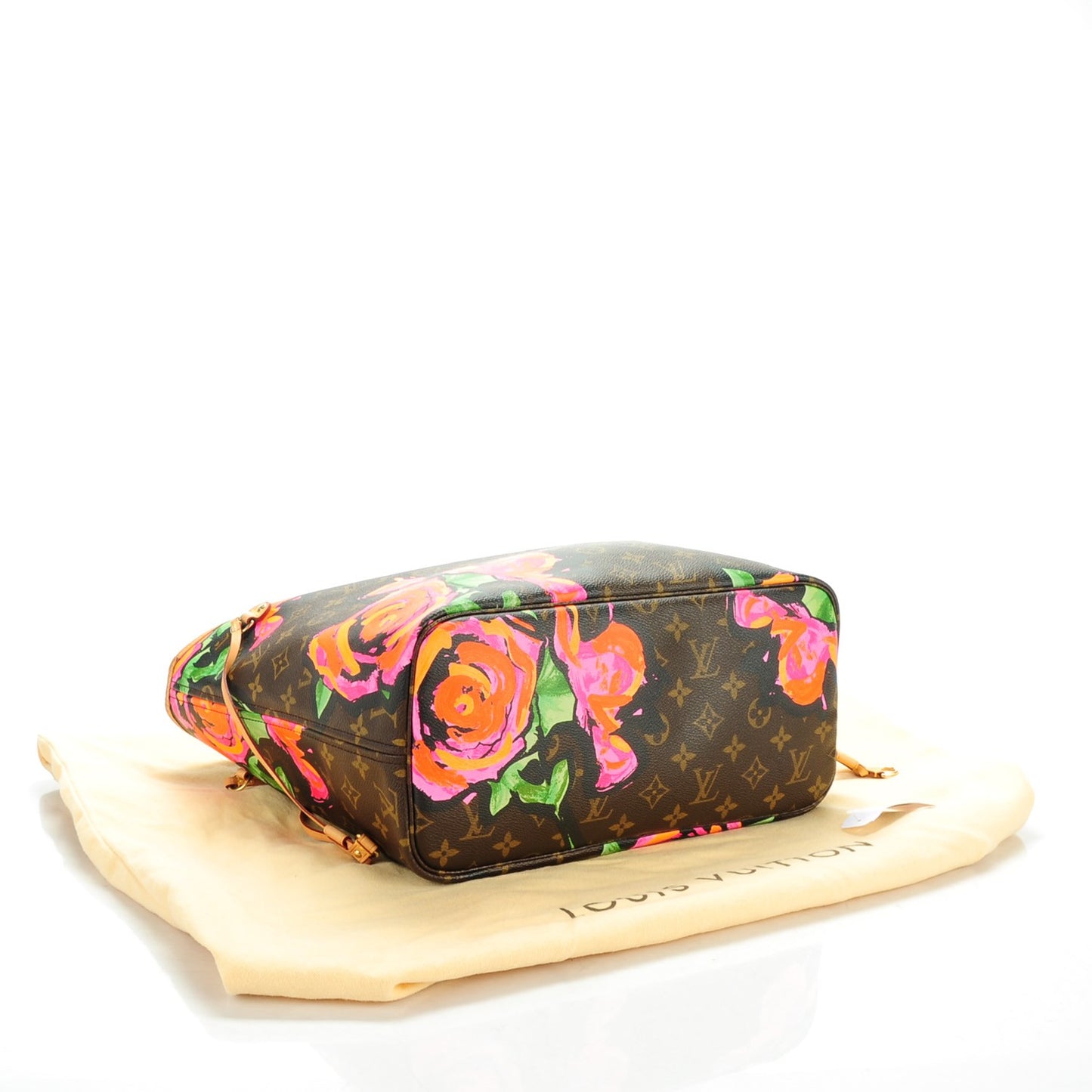 Monogram Roses Neverfull MM