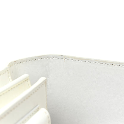 Saint Laurent Calfskin Medium Monogram Sunset White 17 of 29