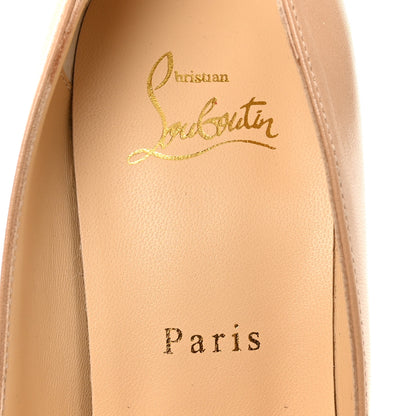 Christian Louboutin Kid Dolly 160 Pumps 38 Nude 7 of 9