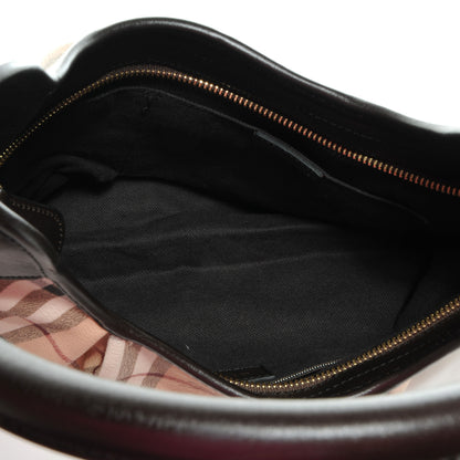 Burberry Haymarket Check Small Brooklyn Hobo 5 of 11