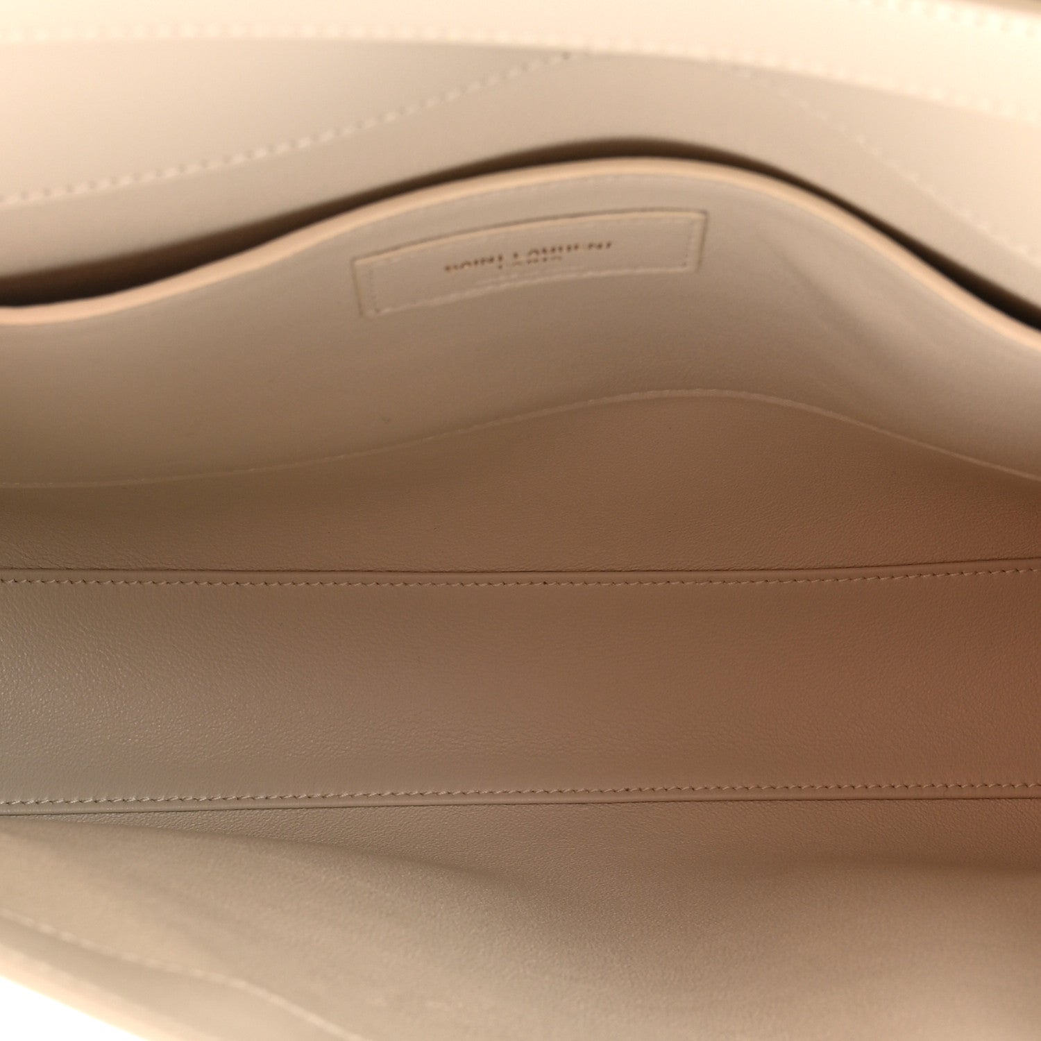Saint Laurent Smooth Calfskin Manhattan Shoulder Bag Crema Soft 5 of 14