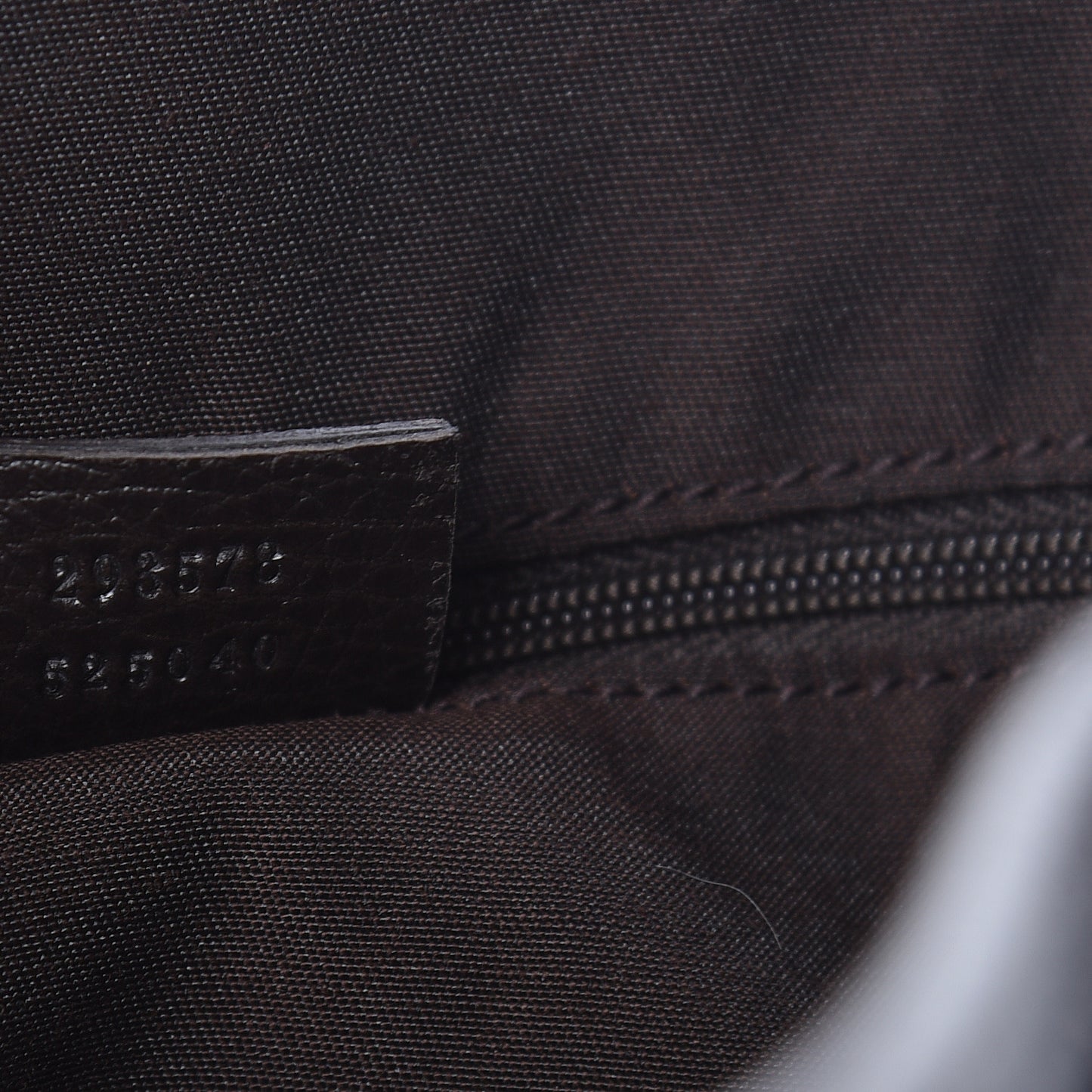 Monogram Medium Abbey Shoulder Bag Chocolate