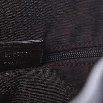 Gucci Monogram Medium Abbey Shoulder Bag Chocolate 7 of 10