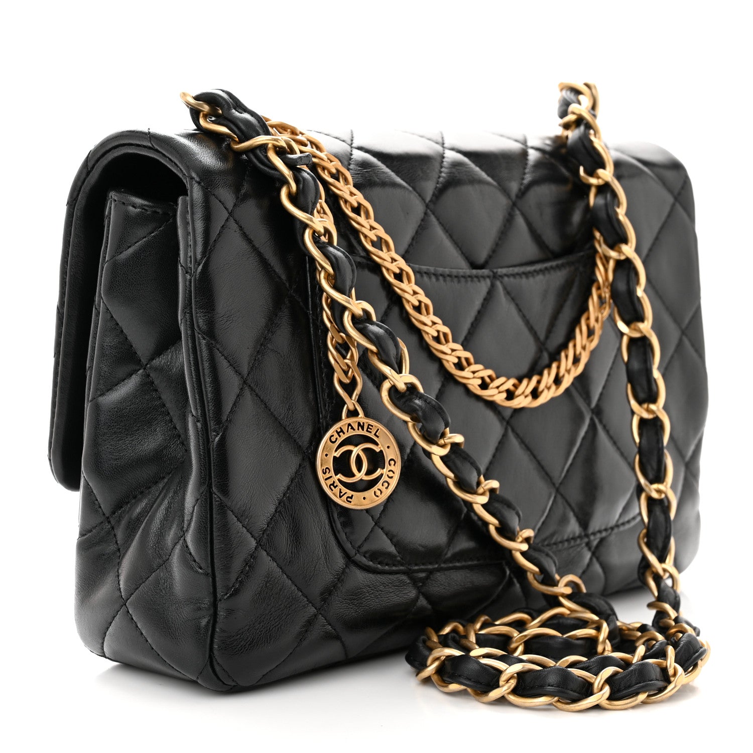 Chanel Lambskin Quilted Fancy Jewel Flap Black 3 of 11